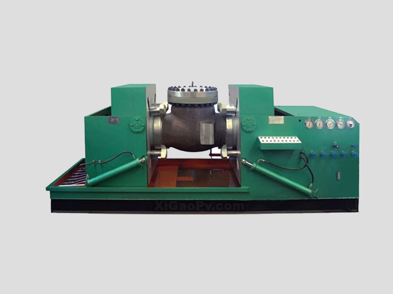 泰安雙翻閥門液壓測試臺YFA-F型