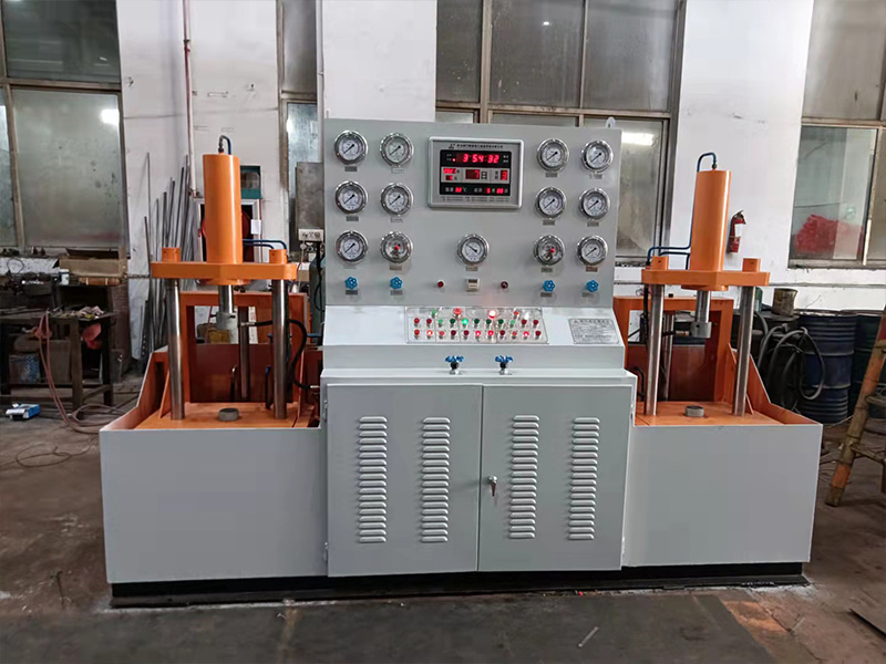 泰安YFA-L型立式頂壓閥門液壓測試臺